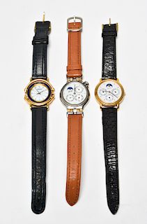 Jean d'Eve Ladies' Wrist Watches Group of 3