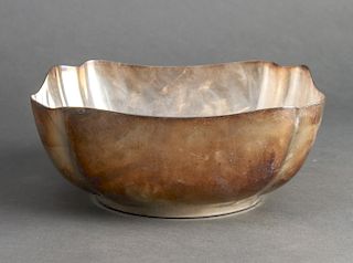 Reed & Barton Silver-Plate Shaped Bowl