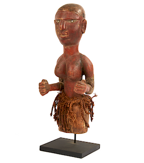 Nyamwezi Standing Half Figure Puppet, Early 20th Century