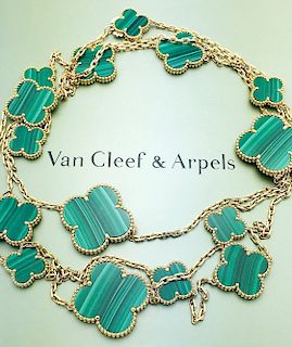 Van Cleef & Arpels 18K Magic Alhambra 16 Motif Necklace