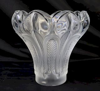 Large Lalique "ESNA" Vase
