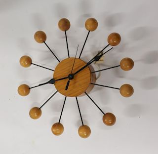 MIDCENTURY. George Nelson Ball Clock By