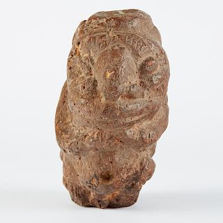 Early African Stone Goddess or Fetish Nomoli Figure