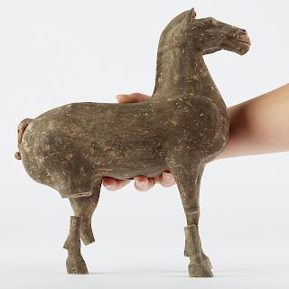 Chinese Han Dynasty Ceramic Horse