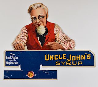 Large Group of Uncle John's Maple Syrup Ads 1915-1920