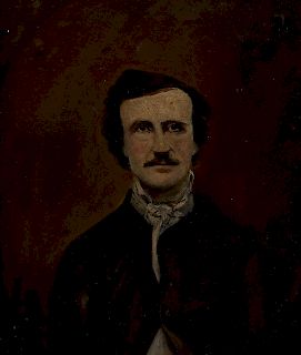 Edgar Allan Poe Oil On Board 