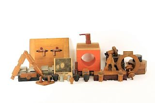 Large Assortment Industrial Wooden Pattern Molds