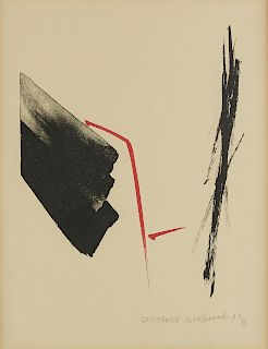 Toko Shinoda "Distance" Color Lithograph