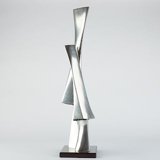 James Myford Absract Aluminum Sculpture