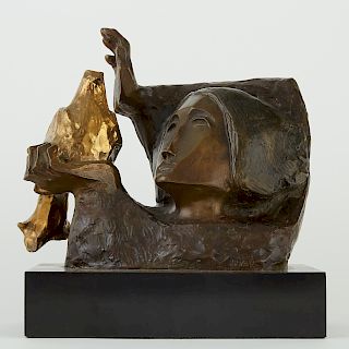 Sunol Alvar "La Paloma" Bronze Sculpture 74/175
