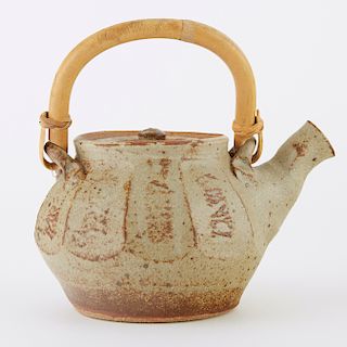 Warren MacKenzie Studio Pottery Faceted Teapot