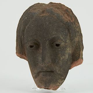 Welsh Medieval Stone Head of Jesus 14th-15th c.