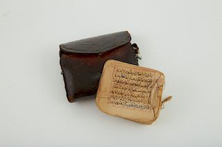 Moroccan Manuscript w/ Leather Case