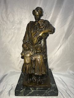 Bessie Potter Vonnoh Bronze Sculpture