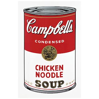 ANDY WARHOL, II.45 :Campbell's Chicken Noodle Soup.