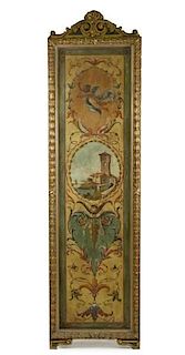 Italian Neoclassical Style Painted Wall Panel