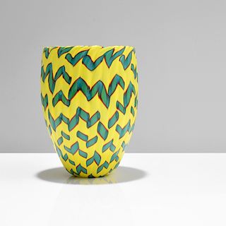 James Carpenter "Calabash" Vase, Murano