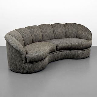 Directional Sofa Attributed to Vladimir Kagan
