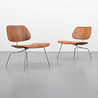 2 Charles & Ray Eames "LCM" Chairs