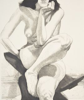 Philip Pearlstein Etching, Signed Edition