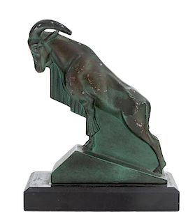 A BOOKEND BY MAX LE VERRIER (FRENCH 1891-1973)
