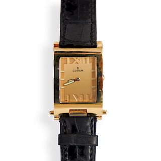 Vintage Corum 18k Gold Watch