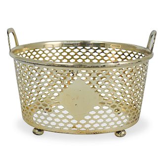 Tiffany & Co. Sterling Silver Reticulated Basket