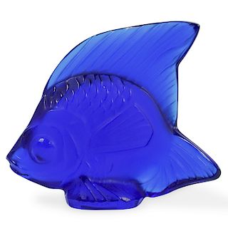 Lalique Poisson Fish Figurine