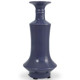 Chinese Lavender Vase