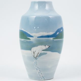 Metzler & Ortloff Porcelain Vase