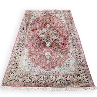 Large Persian Silk Rug