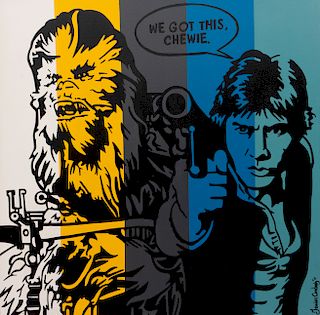 Chewie and Solo