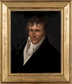 Attributed to Charles Delin (Dutch, 1756-1818)  Portrait of a Gentleman