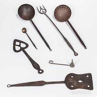 Seven Mostly Iron Tools