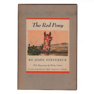 THE RED PONY BOOK, JOHN STEINBECK, FIRST EDITION