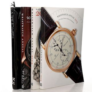 4 BOOKS VARIOUS WRISTWATCH GUIDES