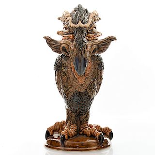 ANDREW HULL GROTESQUE SCULPTURE, CLEMENT WALLY BIRD