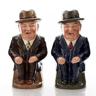 2 ROYAL DOULTON CHARACTER JUGS, CLIFF CORNELL