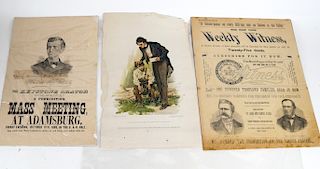 Suffrage Publications and Handbills