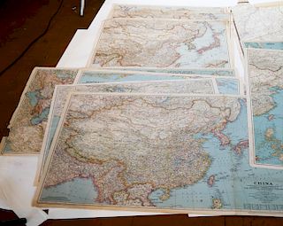 Vintage Maps, National Geographic - 20+ Items