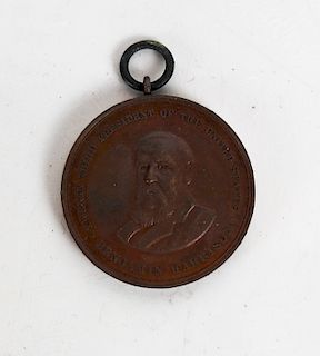 Benjamin Harrison Inaugural Chief Marshall Badge