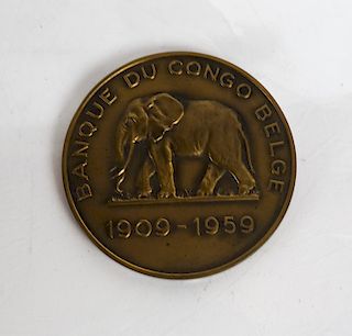 Bank of Belgian Congo Medal