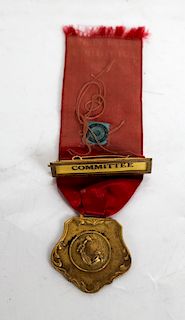 N.D. Socialist Labor Party Committee Badge