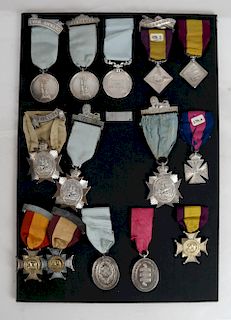 Collection Temperance Medals