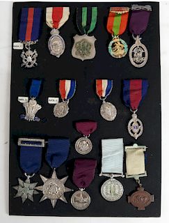 Collection Temperance Medals