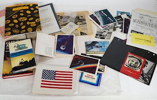 Space Lot: Books, Medals, Postcards, More