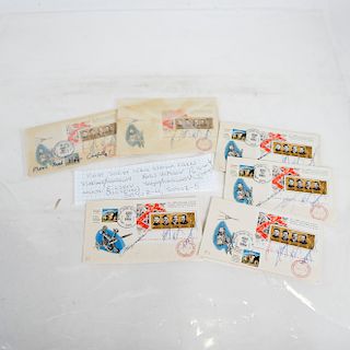Six Soyuz-4 and Soyuz-5 Signed Covers
