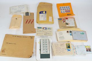 Lot of International Cancelled Stamps & Envelopes