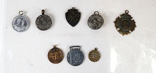 Assorted American & Foreign Medals & Pins