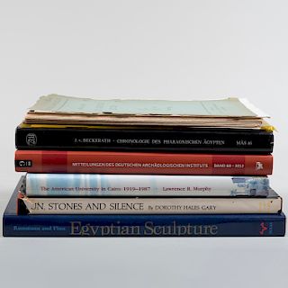 Extensive Group of Books Relating to Eygpt